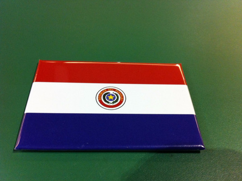 Ímã Da Bandeira Do Paraguai