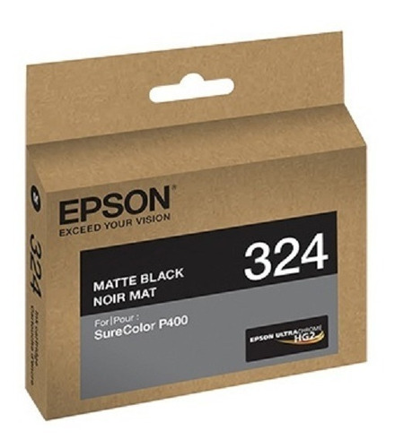 Cartucho Epson 324 Negro Mate 14ml