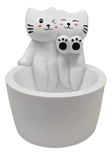 Portavelas De Gato, Portavelas De Gatito De Dibujos Animados