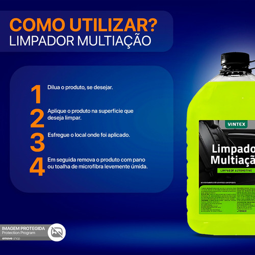 Limpador Fogão Remove Mancha Encardido Teto 5l Vintex Vonixx