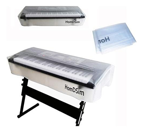 Homdsim Piano Keyboard Cover Dust-proof Stretchable For 61-k