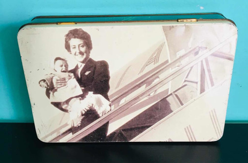 Antigua Lata Lineas Aereas Alitalia Imagenes Antiguas Vacia (Usado)
