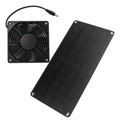 #. Ventilador Solar 10w, Portátil, Baixo Consumo, Extrator