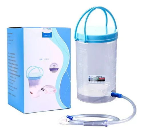 Kit De Enema Reutilizable De 1200 Ml Para Limpieza De Colon