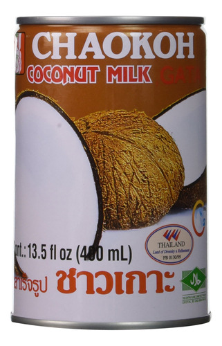 Chaokoh Leche De Coco 13.5 Oz (paquete De 3)