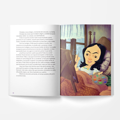 Imagen 4 de 7 de Frida Kahlo Contada Para Niños - Julián Rimondino