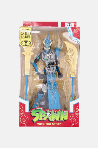 Figura De Spawn Mandarin De Mc Farlane Gold Label