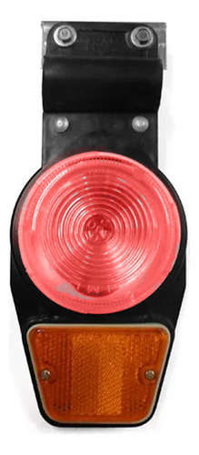 Optica Faro Luz De Posicion Baiml 636 Rojo Ambar