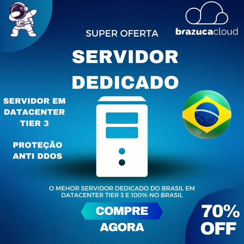 Servidor Dedicado No Brasil 32 Cores | 160gb Ram  