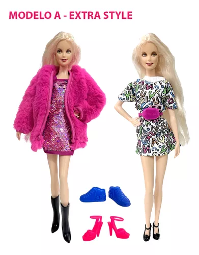 2 conjuntos roupa barbie