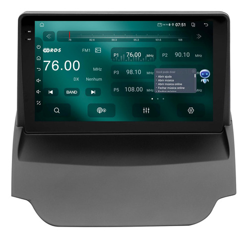 Multimidia Ecosport 13/17 Sync Android 64gb 9p Carplay Voz