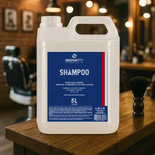 Shampoo Galão 5l Salão Profissional Nutre Reconstrói 2 Un