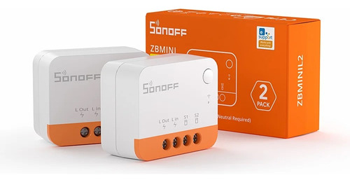 Sonoff Zbminil2 Pack X2 Interruptores Zigbee Google Alexa