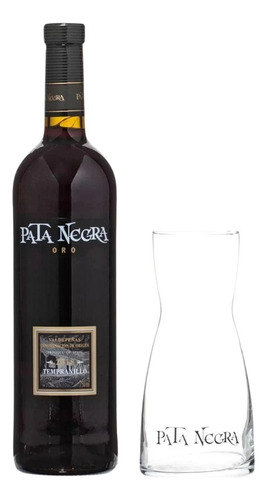 Vinho Tinto Espanhol Pata Negra Tempranillo 750ml mas Decanter