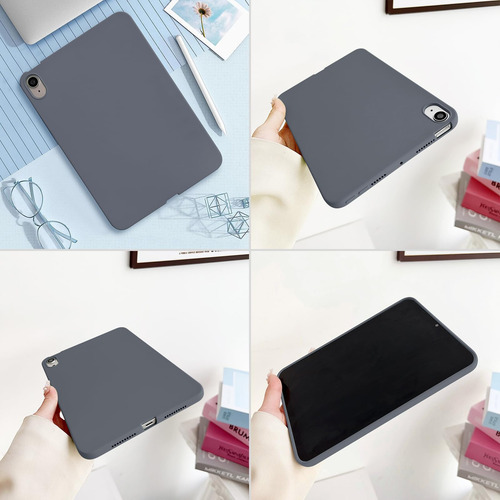 Funda Delgada Tpu Para Ipad Air 13 Pulgadas M3/m2 Gris 05# Gris
