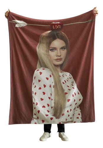 Cobija Frazada Manta Suave Yo Soy La Loca De Los Perros Lana Del Rey Frazada Ligera 110x160cm