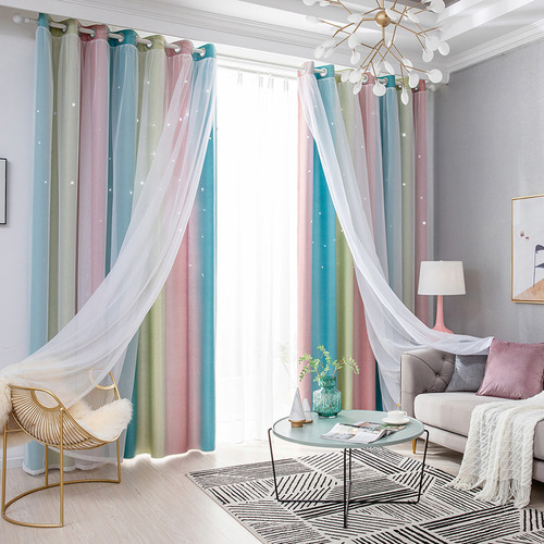 Cortinas Tipo Cortina, Habitación De 1 Estrella, Panel De Ve