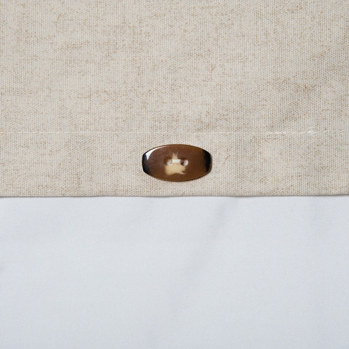 Jgo De Cortina Baño Seti Blanco/beige
