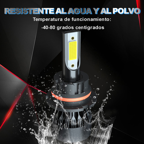 Para Ford Ranger 2001-2011 Kit De Faros+luces Antiniebla Led