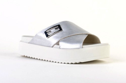 Imagen 3 de 8 de Zuecos Sandalias De Mujer De Cuero Kaleigh - Ferraro