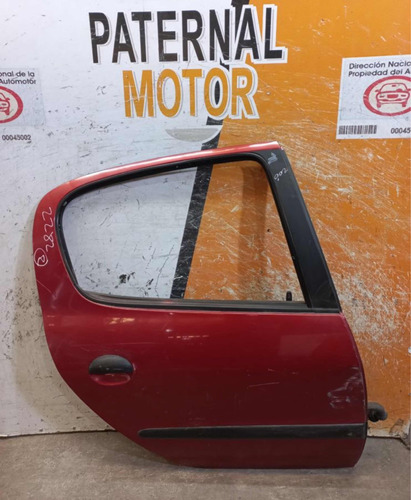 Puerta Trasera Derecha Peugeot 206 207 Original (3161818)