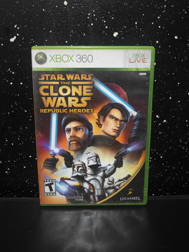Jogo Star Wars The Clone Wars De Xbox 360 (Usado)