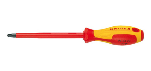 Imagen 1 de 3 de Destornillador Phillips Ph 3 Para 1000v - Knipex Kn4238