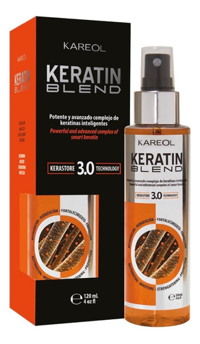 Kareol Keratin Blend · Restaura, Hidrata, Fortalece, Protege