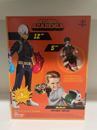 Imagem 2 de 2 de Boneco My Hero Academia Shoto Todoroki Sound & Light