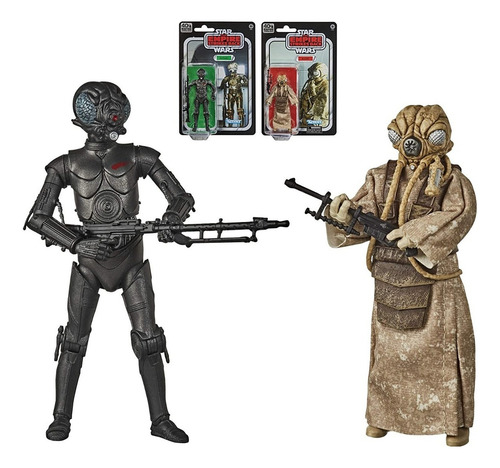 Star Wars Black Series Bounty Hunters 4-lom & Zuckuss 2 Pack