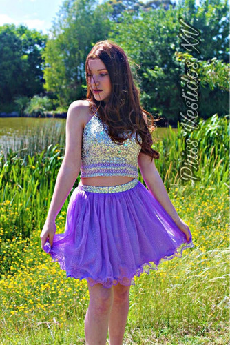 Vestido Quinceañera 15 Años Dulce 16 Cumpleaños Xv Lila