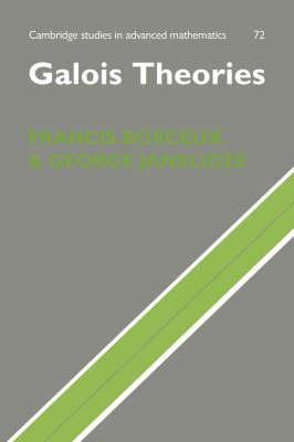 Libro Galois Theories - Francis Borceux