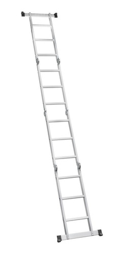 Imagem 4 de 8 de Escada de alumínio multifuncional Vonder 85.01.000.034