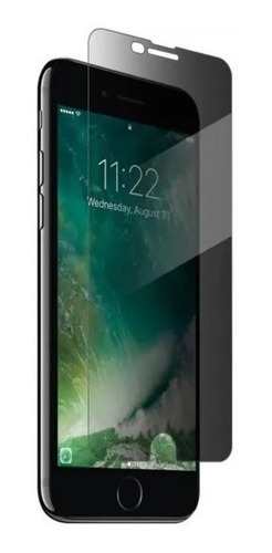 Imagen 2 de 10 de Vidrio Templado Privacidad Antiespia Para iPhone Premium