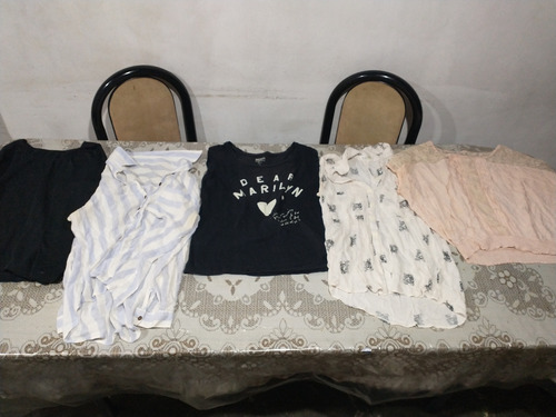 Lote De Ropa Ideal Feria Americana 56 Prendas Blanco (Usado)