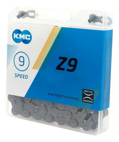 Corrente Kmc Z9 116l 9v 18v 27v Mtb Speed Shimano 2x9v 3x9v