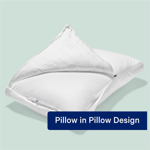 Almohada Estándar Para Dormir Color Blanco