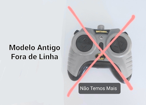 Controle 27.145mhz - P/ Carro Elétrico Batman 6v Bandeirante