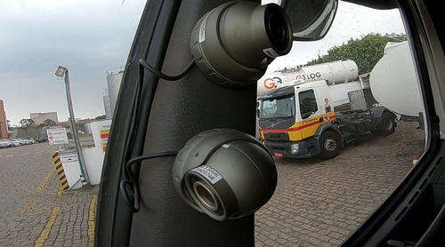 Monitore Seu Caminhão Em Tempo Real, Kit Com 4 Cameras