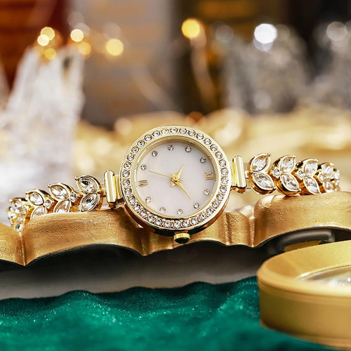 Adsbiaoye Reloj De Pulsera De Diamantes De Moda Para Mujer R