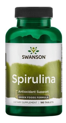 Spirulina 500 Mg 180 Tabs