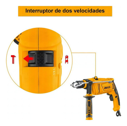 Taladro Electrico De Impacto Rotomartillo Multiuso Atornilla