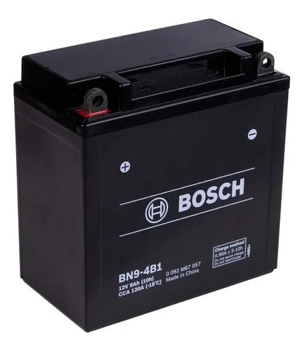 Bateria Motos Bn9-4b1 / 12n9-4b-1 12v 9amp 