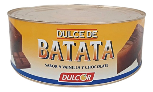 Dulce De Batata A La Vainilla Con Chocolate Dulcor De 5kg