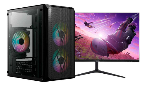 Pc Gamer + Monitor 27 Ryzen 7 5700g Ram 32gb Ssd 1tb M2