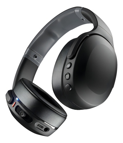 Fones De Ouvido Skullcandy Crusher Evo Wireless Over-ear Cor Preto