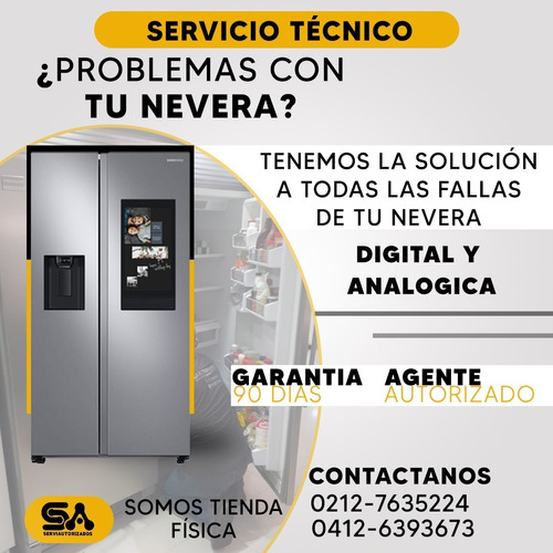 Servicio Técnico Nevera Secadora Whirlpool Amana Maytag LG