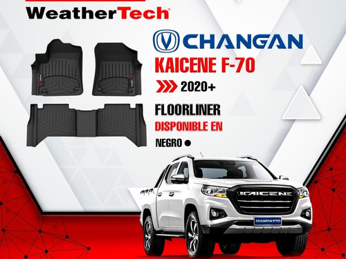  Alfombras Weathertech Bandeja Kaicene F70 Changan