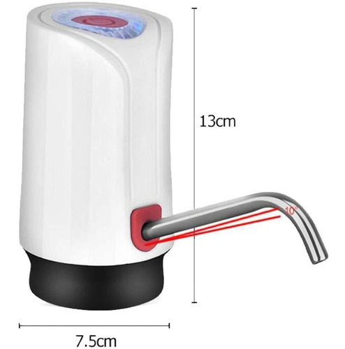 Imagen 4 de 4 de Dispensador Automático Usb Bomba De Agua Portátil Botella