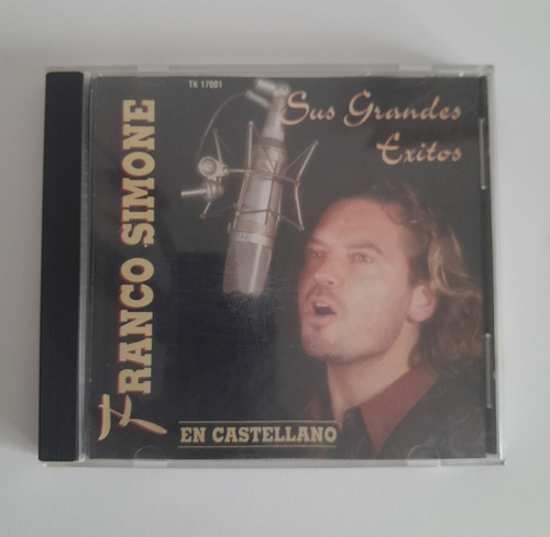 Cd Original Franco Simone -sus Grandes Éxitos- En Castellano